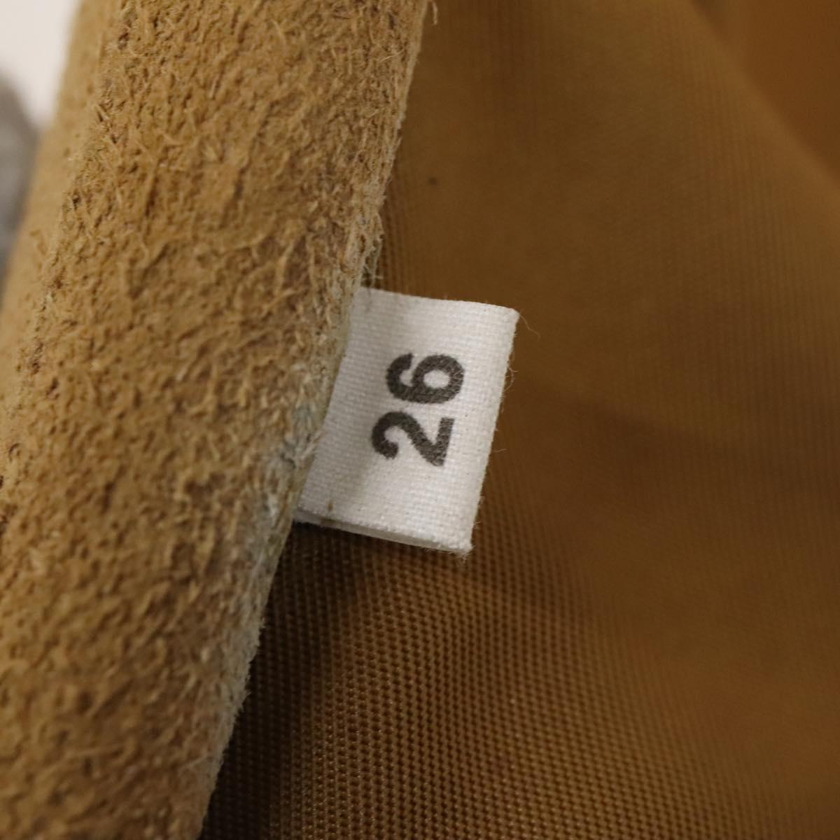 PRADA Garment Cover Nylon Beige Auth bs25728