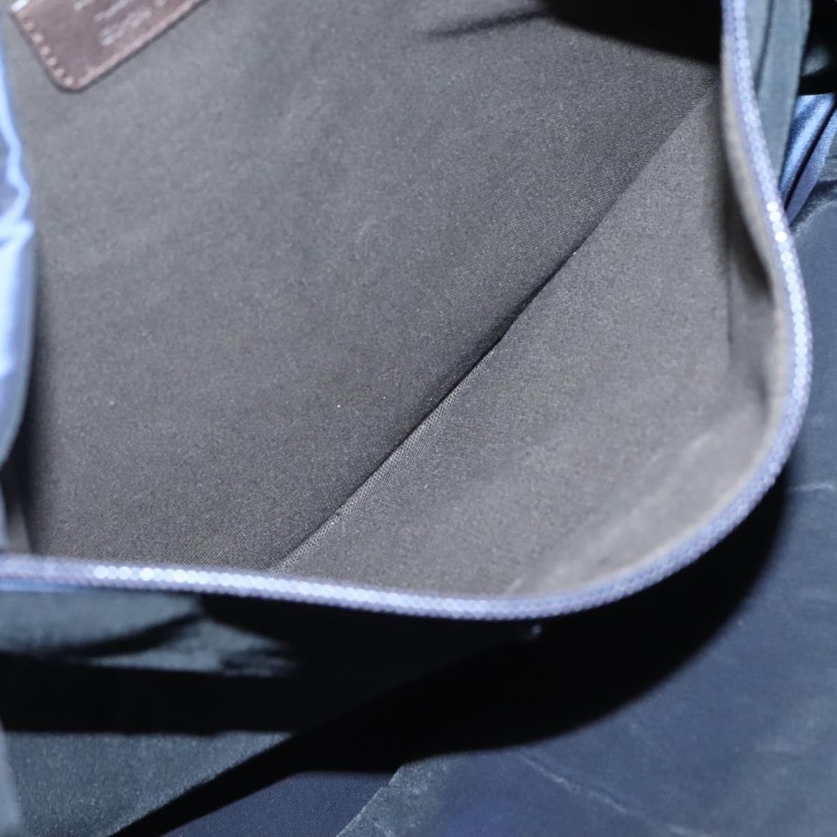 Salvatore Ferragamo Tote Bag Suede Brown Silver Auth bs25783