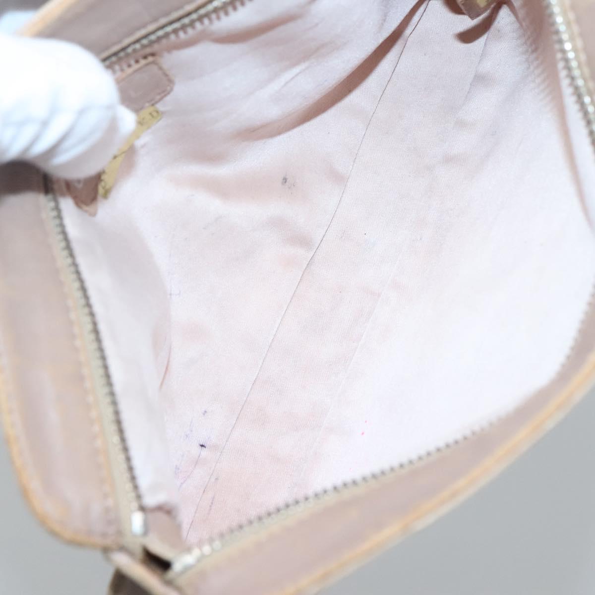 CHANEL New Travel line Pouch Nylon Pink CC Auth bs25855