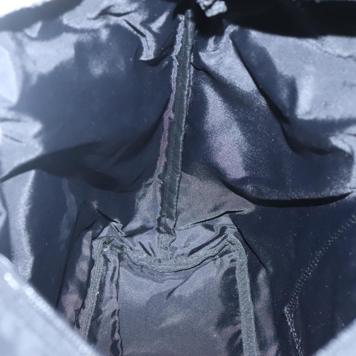 BURBERRY Shoulder Bag Nylon Black Auth bs25865