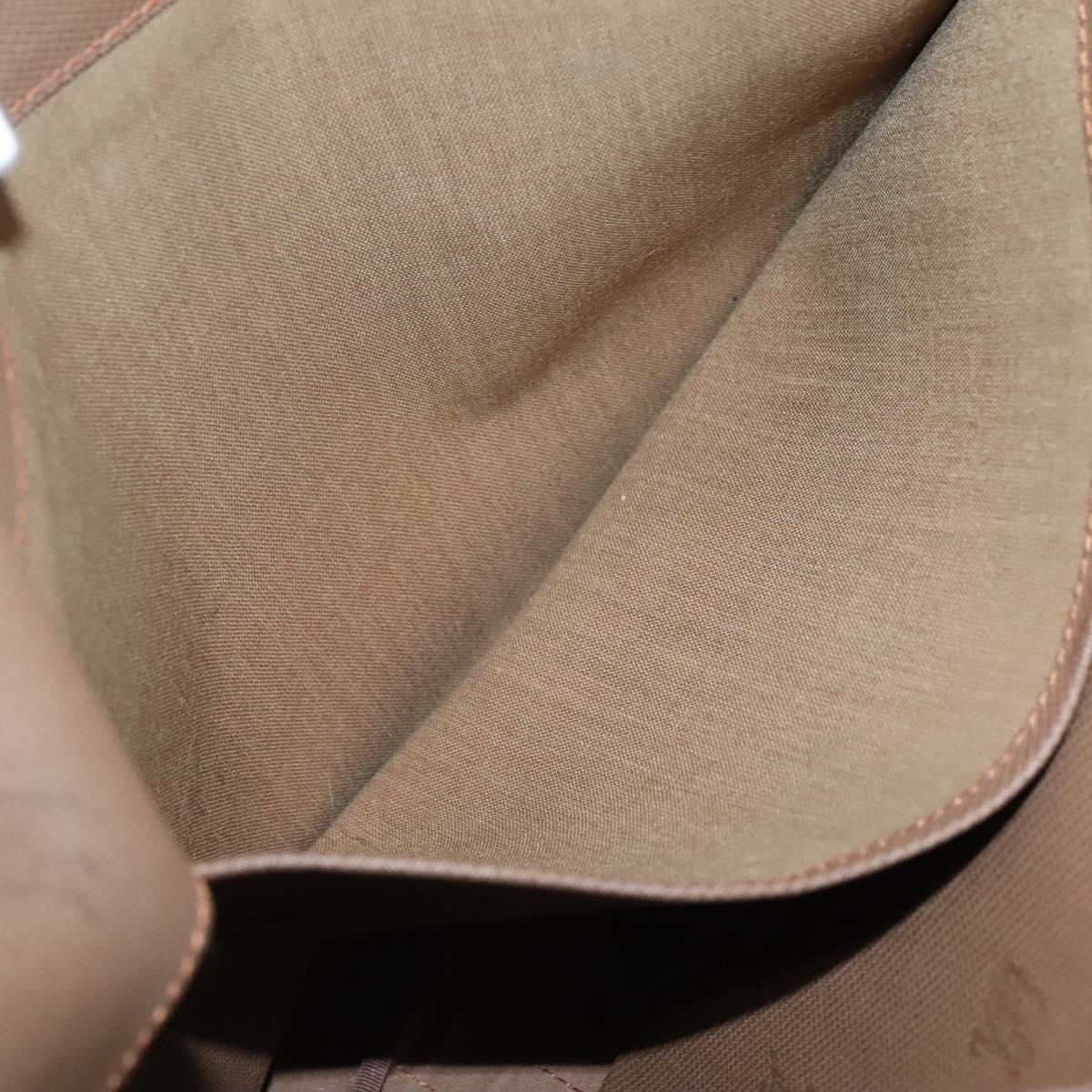 Burberrys Nova Check Shoulder Bag Canvas Beige Auth bs25867