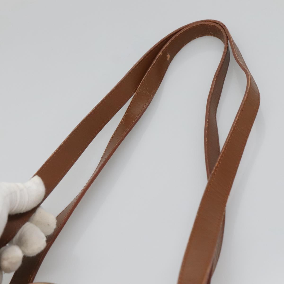 Burberrys Nova Check Shoulder Bag Canvas Beige Auth bs25867