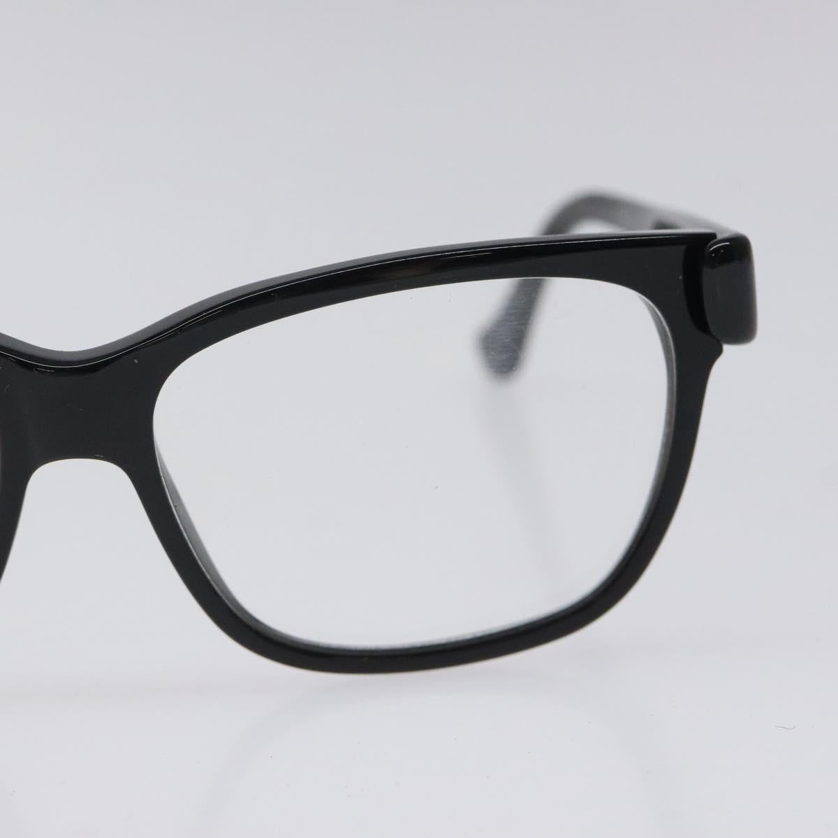 BALENCIAGA Glasses Plastic Black Auth bs25887
