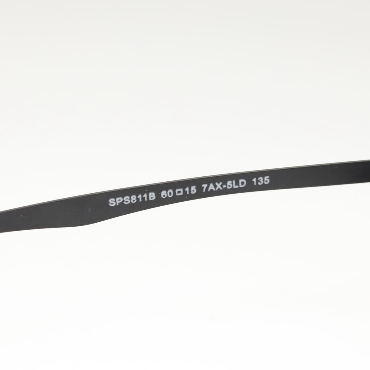 PRADA Sunglasses Plastic Black Auth bs25913