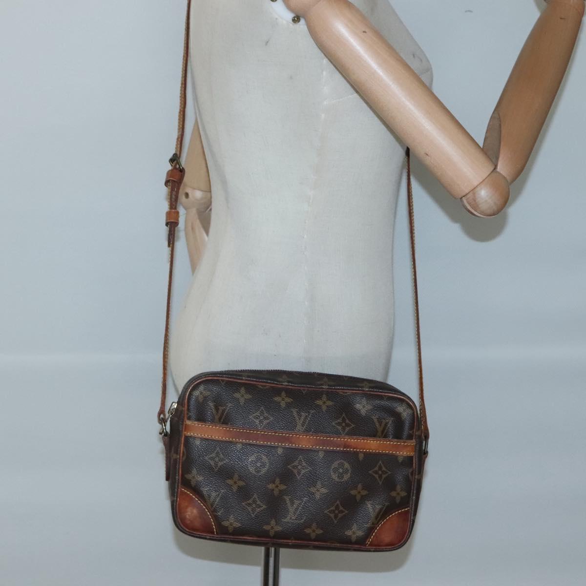 LOUIS VUITTON Monogram Trocadero 23 Shoulder Bag M51276 LV Auth bs25946