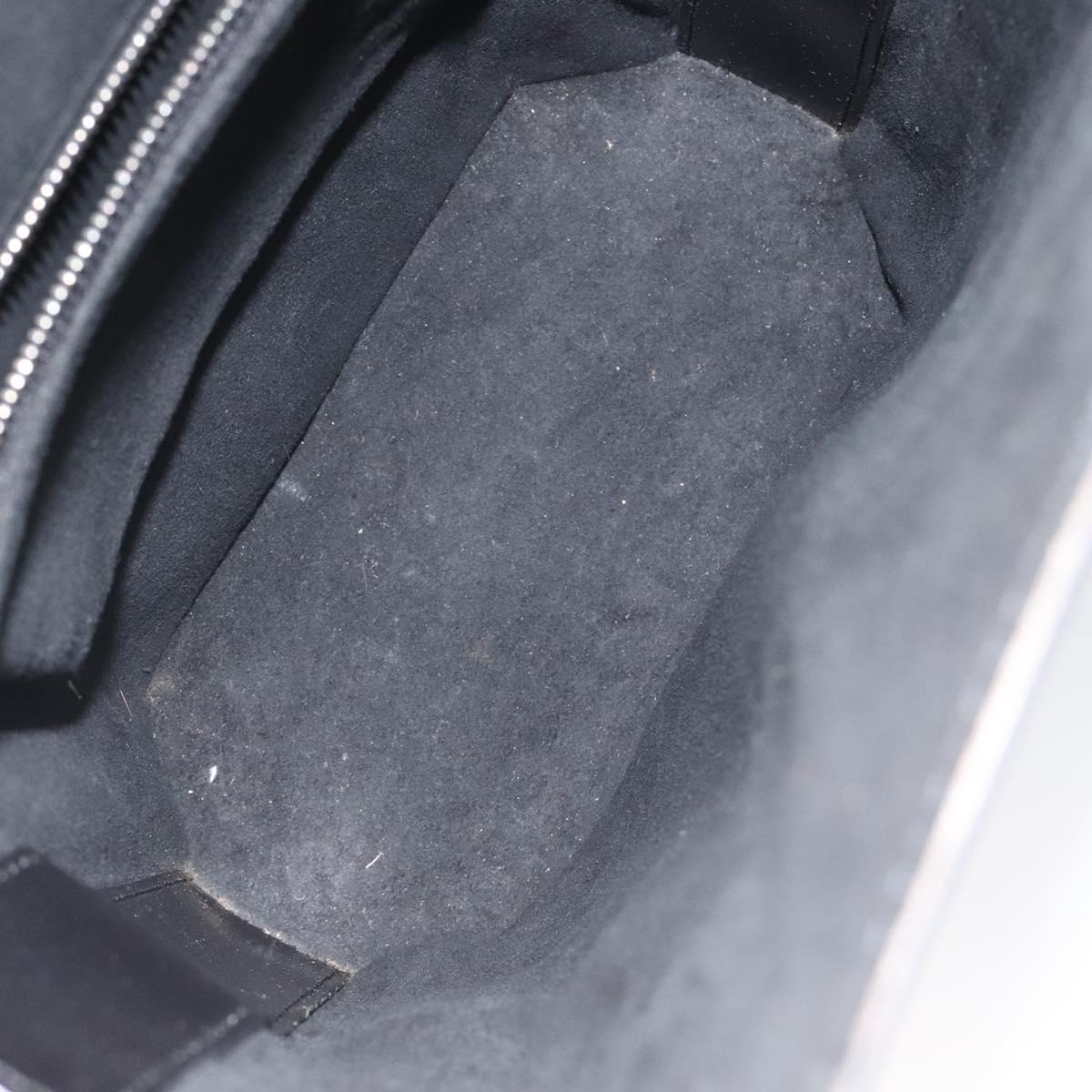 LOUIS VUITTON Epi Sac Seau Shoulder Bag Black M80161 LV Auth bs25950