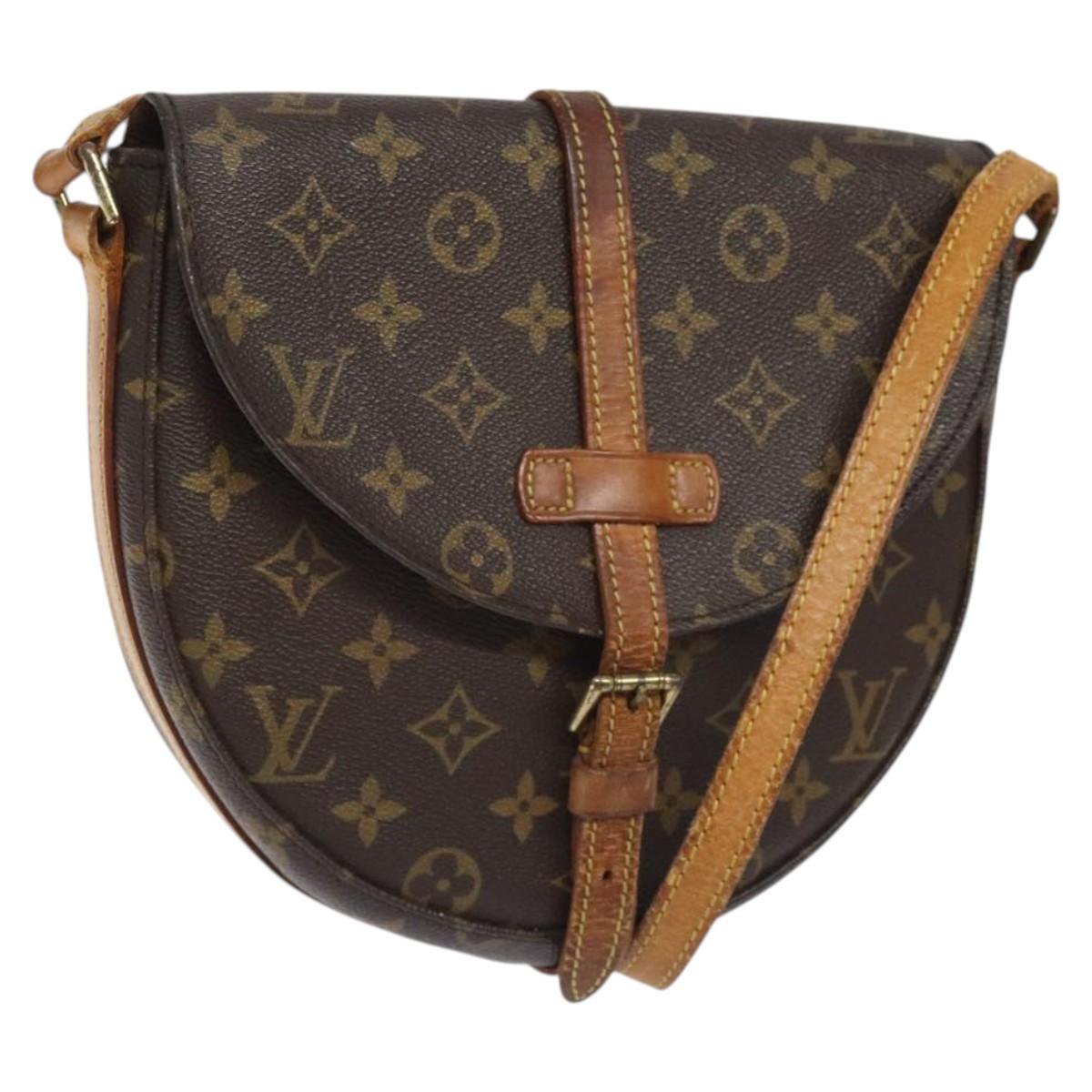 LOUIS VUITTON Monogram Chantilly MM Shoulder Bag M51233 LV Auth bs26036
