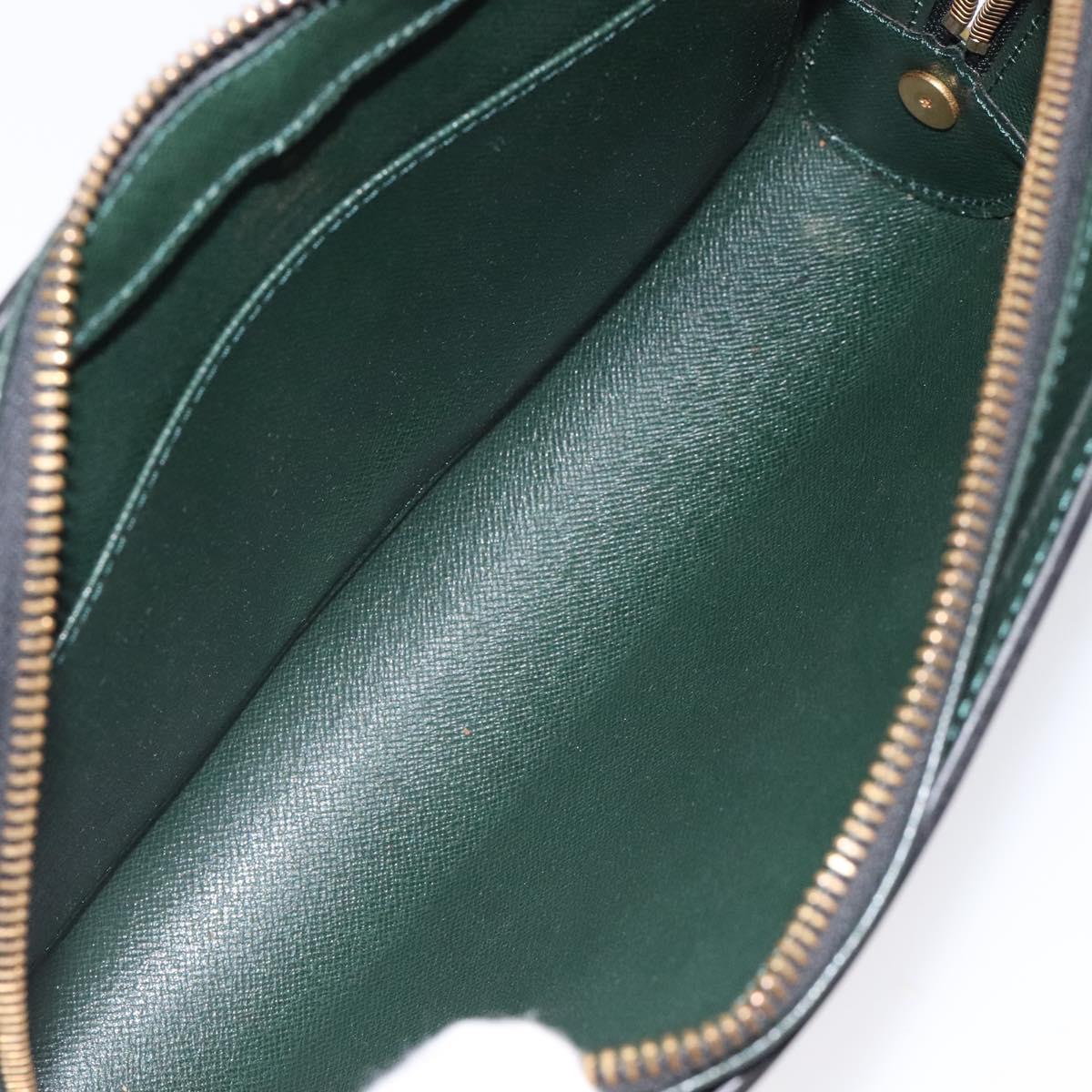 LOUIS VUITTON Taiga Baikal Clutch Bag Epicea M30184 LV Auth bs26039