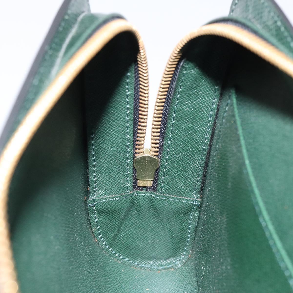 LOUIS VUITTON Taiga Baikal Clutch Bag Epicea M30184 LV Auth bs26039