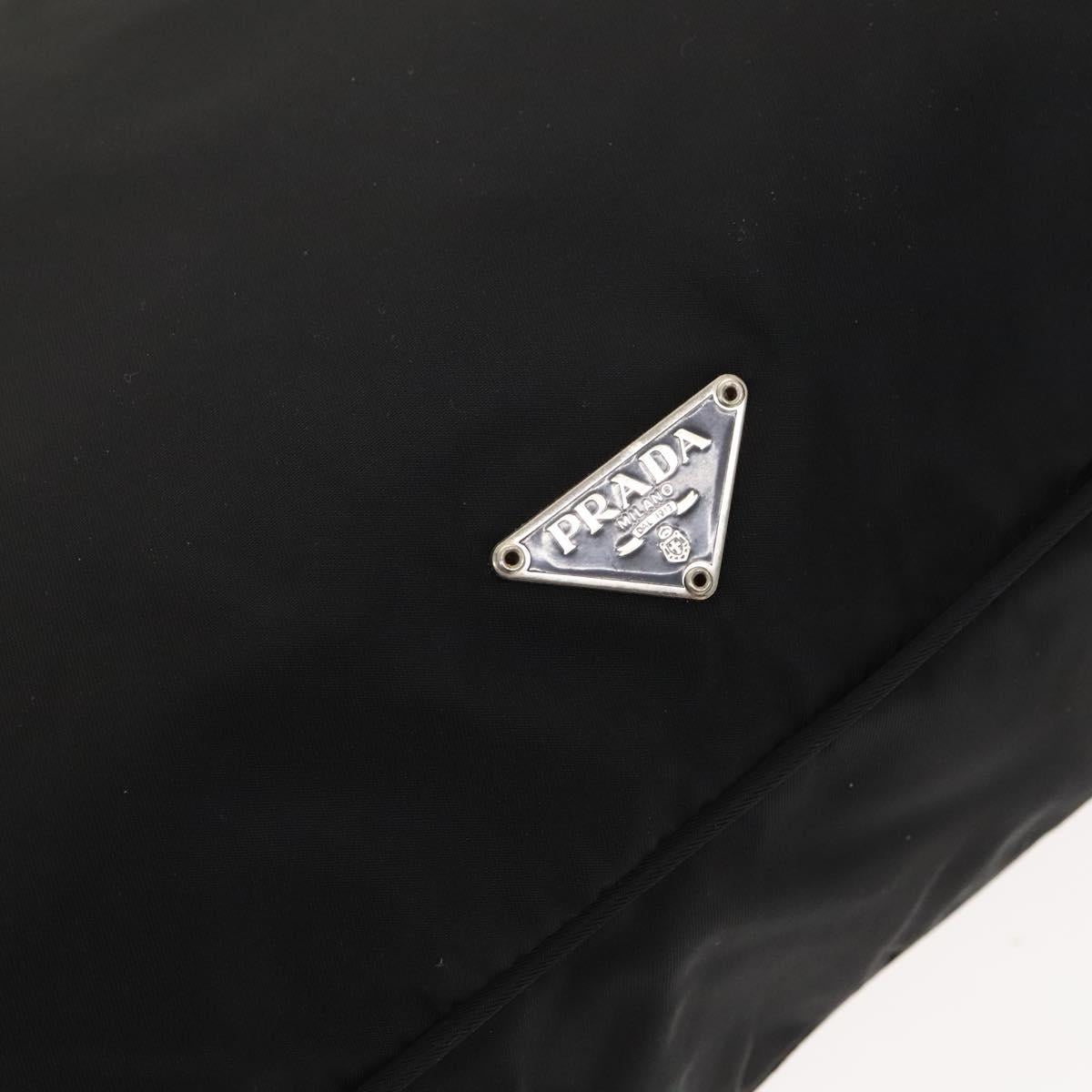 PRADA Pillow Set Silk 2Set Black Auth bs26057