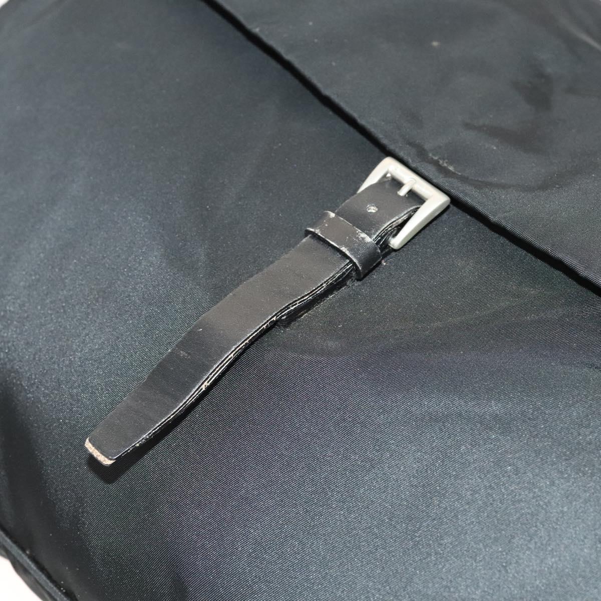 PRADA Pillow Set Silk 2Set Black Auth bs26057