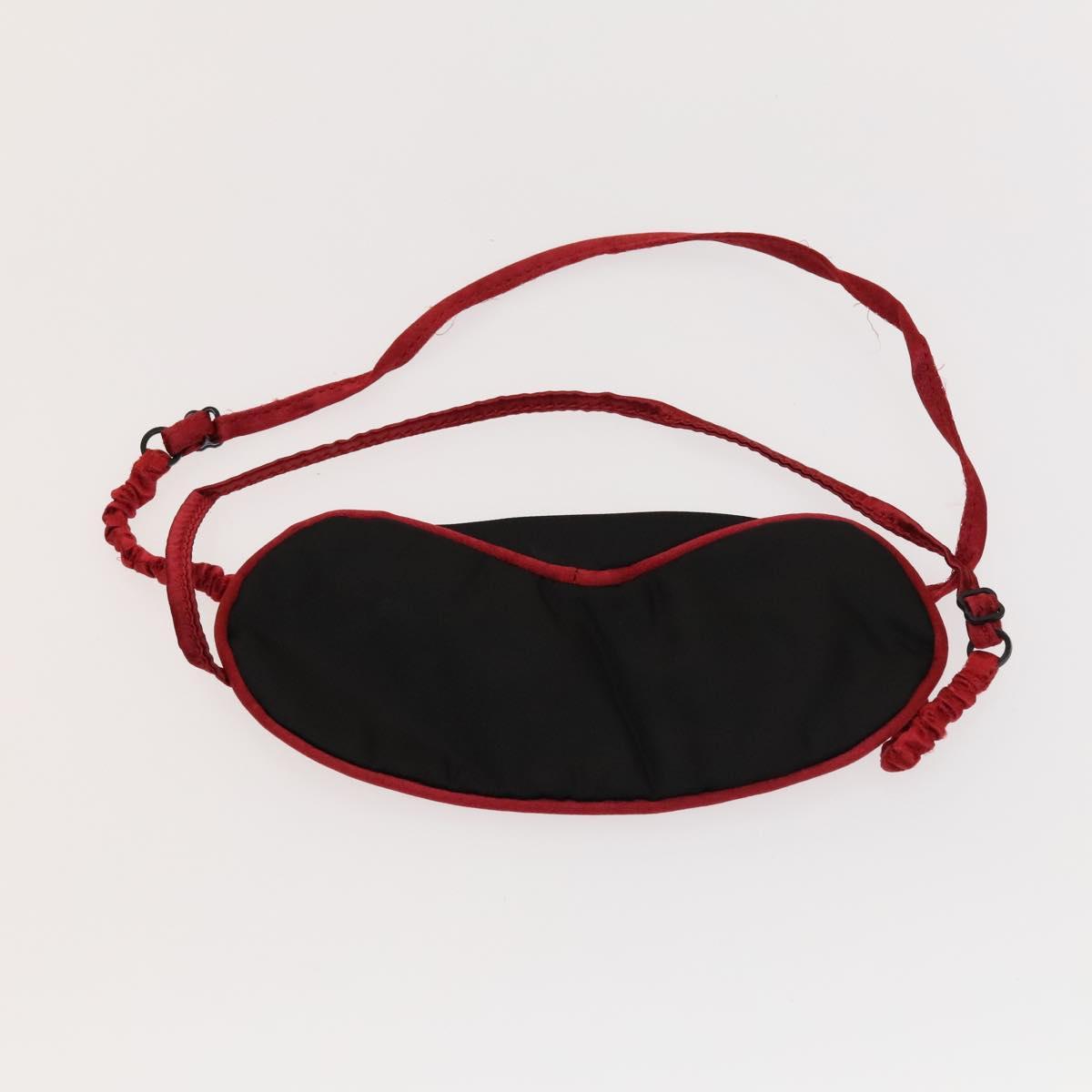 PRADA Pillow Set Silk 2Set Black Auth bs26057