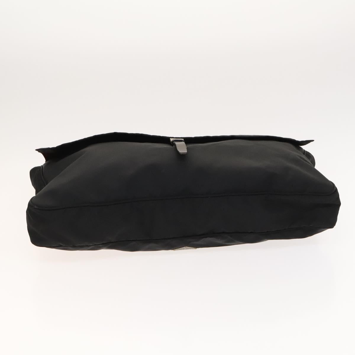 PRADA Pillow Set Silk 2Set Black Auth bs26057
