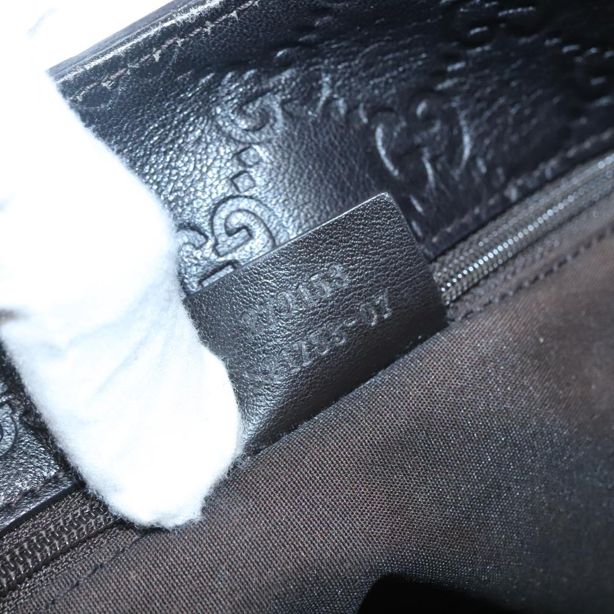 GUCCI Tote Bag Canvas Outlet Brown Gold 279153 Auth bs26148