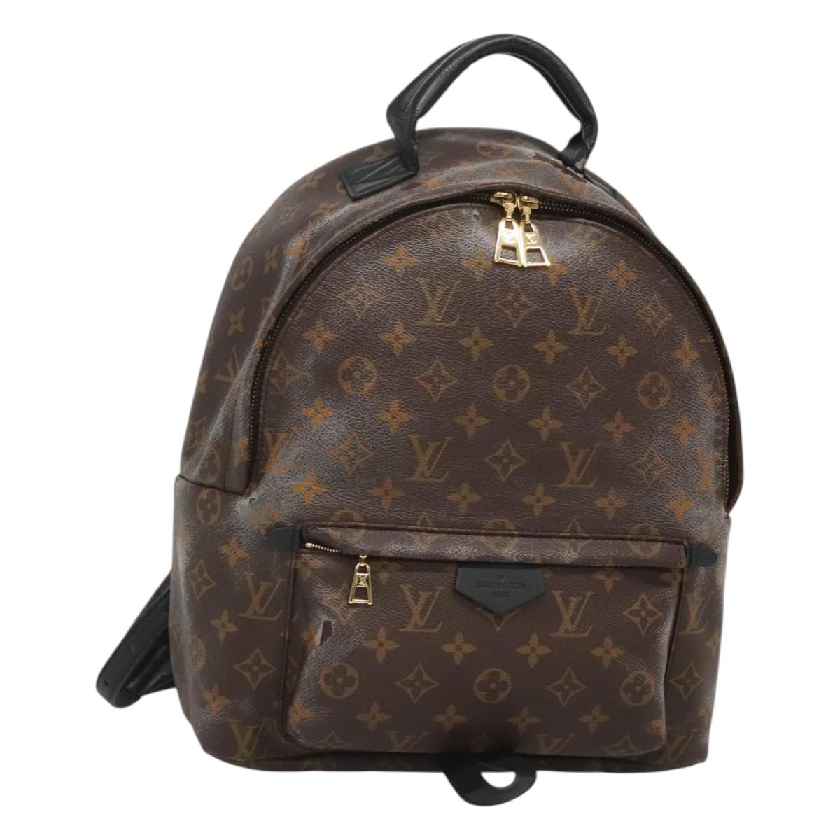 LOUIS VUITTON Monogram Palm Springs MM Backpack M41561 LV Auth bs26166