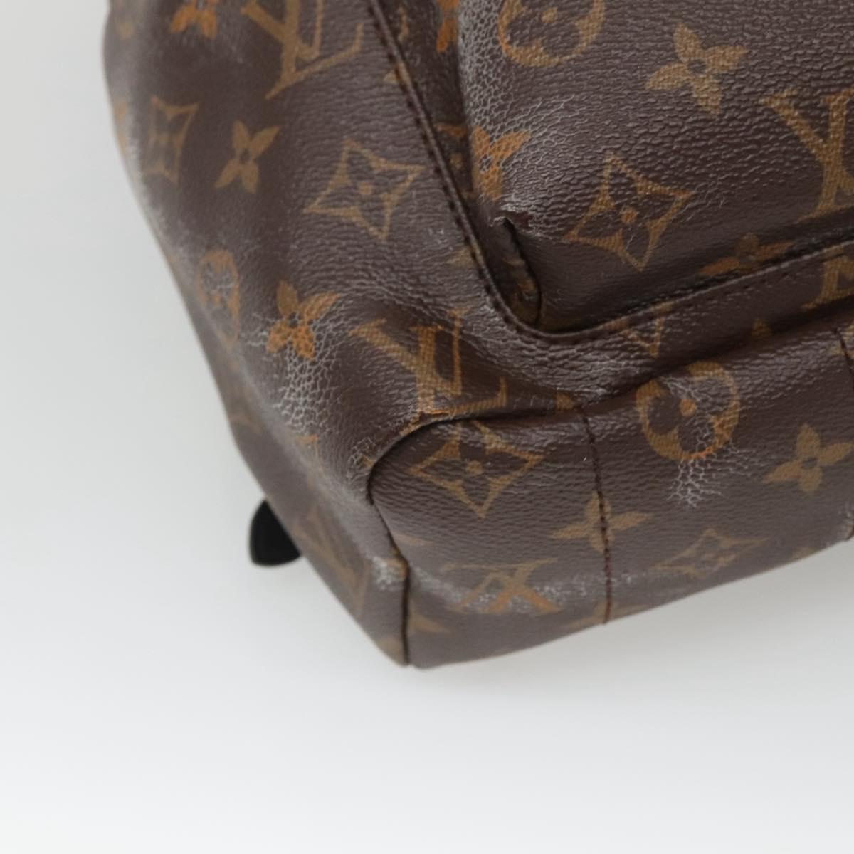 LOUIS VUITTON Monogram Palm Springs MM Backpack M41561 LV Auth bs26166
