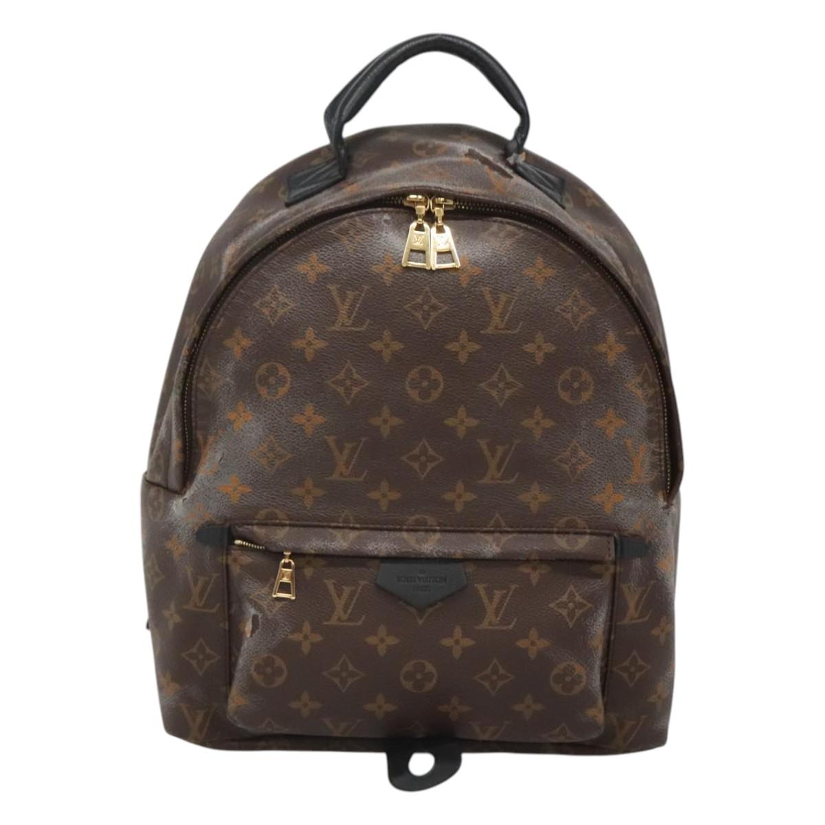 LOUIS VUITTON Monogram Palm Springs MM Backpack M41561 LV Auth bs26166