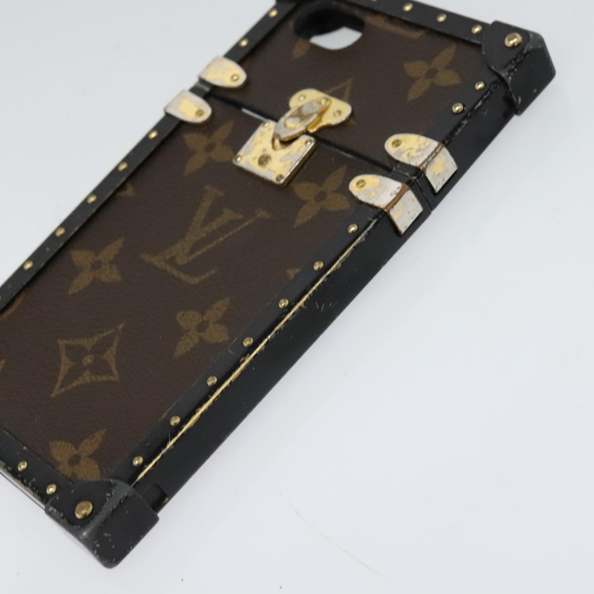 LOUIS VUITTON Monogram iPhone Case 3Set LV Auth bs26198