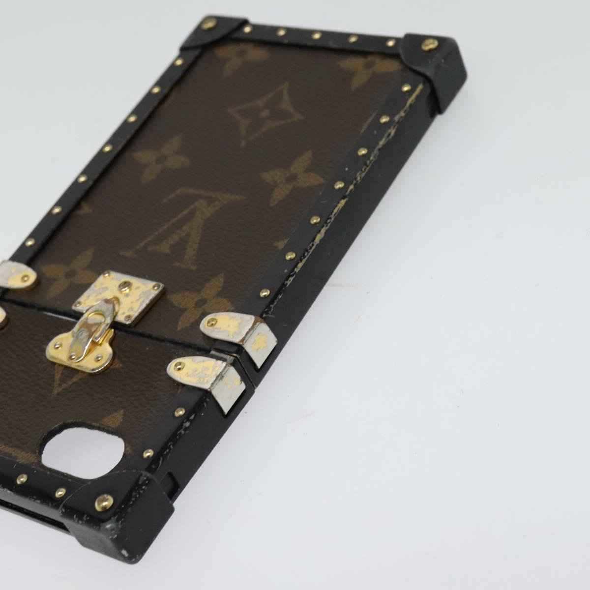 LOUIS VUITTON Monogram iPhone Case 3Set LV Auth bs26198