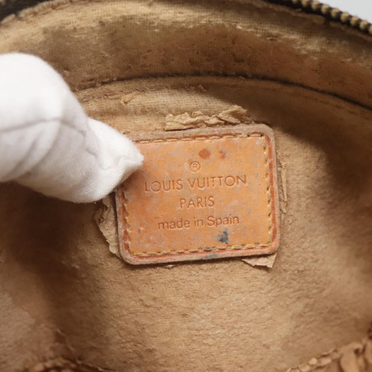 LOUIS VUITTON Monogram Pochette Cosmetic PM Cosmetic Pouch M47515 Auth bs26243