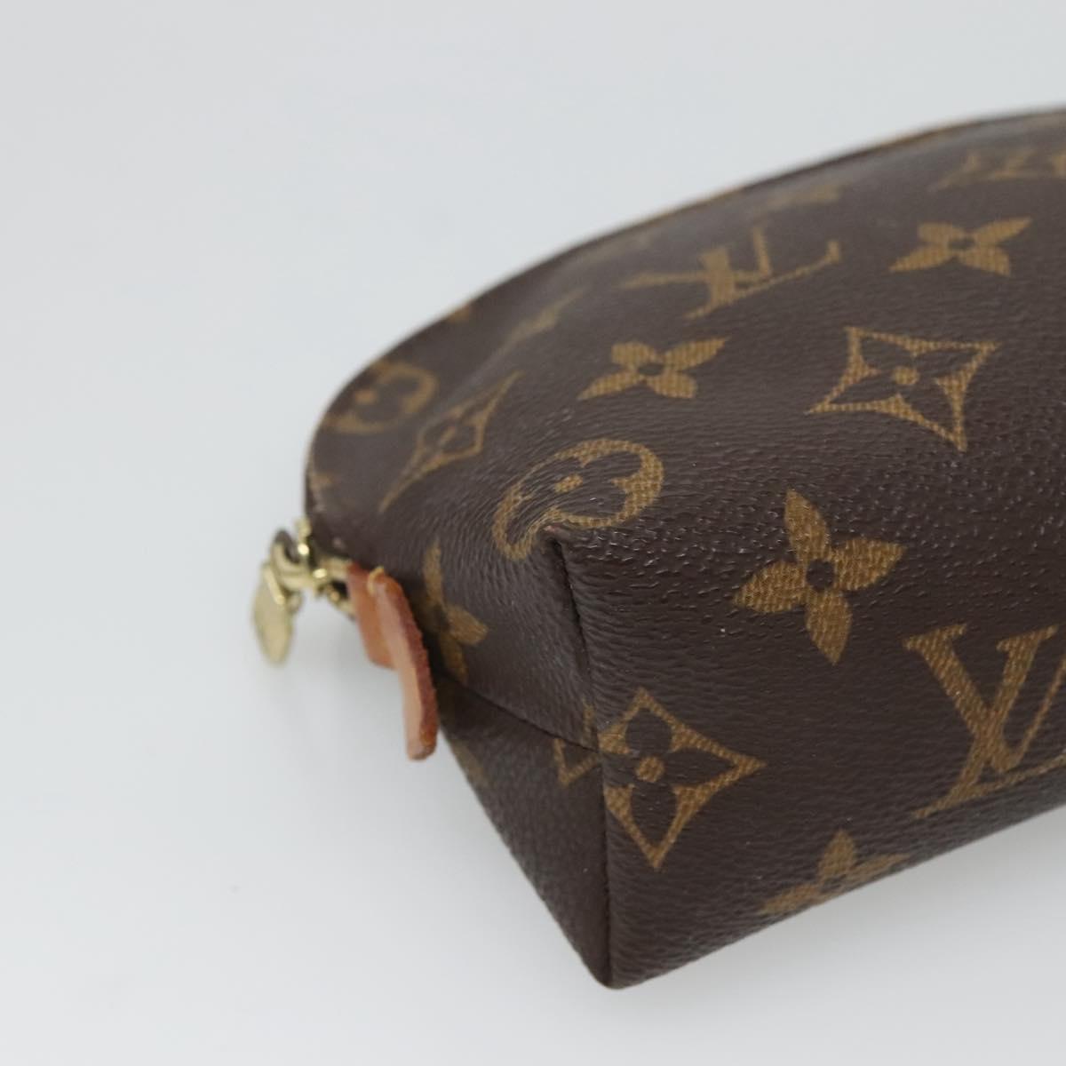 LOUIS VUITTON Monogram Pochette Cosmetic PM Cosmetic Pouch M47515 Auth bs26243