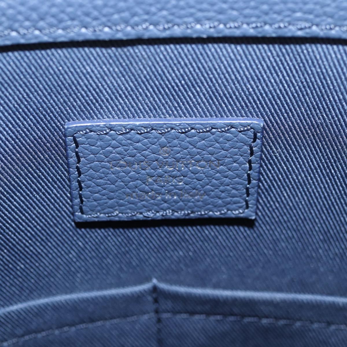 LOUIS VUITTON Water Color Sac Plat messenger Bag Blue M57843 LV Auth bs26245SM