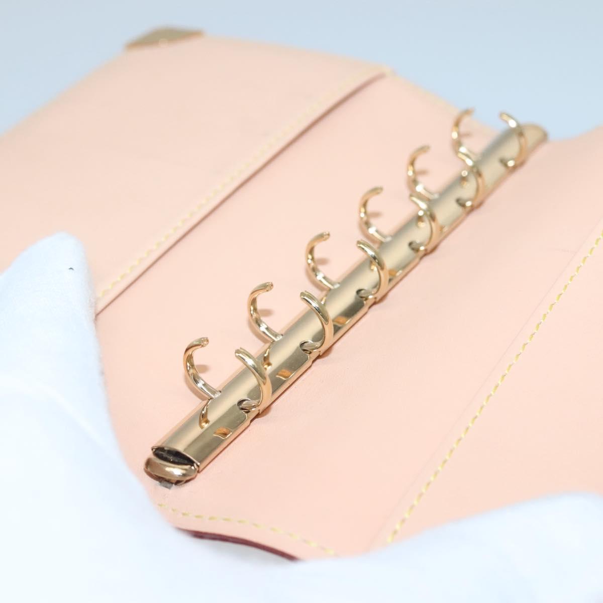 LOUIS VUITTON Multicolor Agenda PM Day Planner Cover White R21074 Auth bs26290