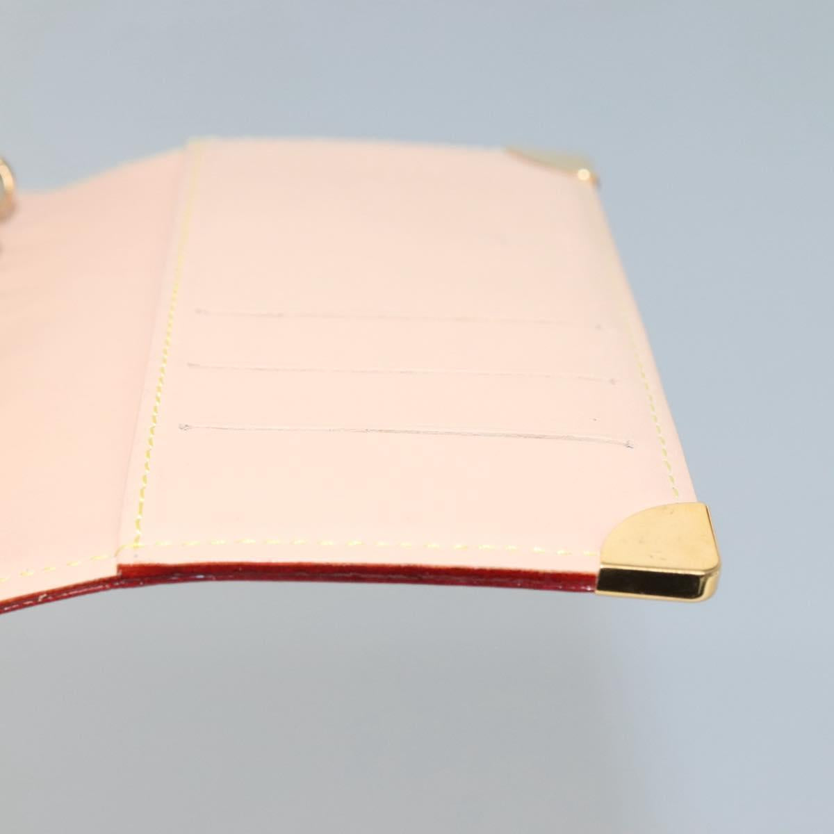 LOUIS VUITTON Multicolor Agenda PM Day Planner Cover White R21074 Auth bs26290