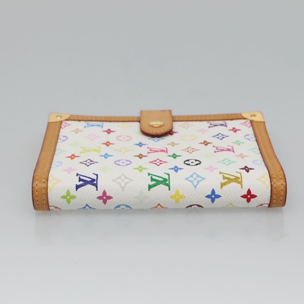 LOUIS VUITTON Multicolor Agenda PM Day Planner Cover White R21074 Auth bs26290