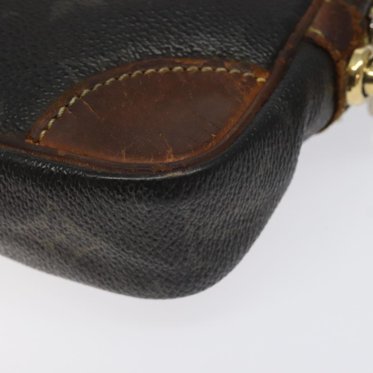 LOUIS VUITTON Monogram Marly Dragonne PM Clutch Bag M51827 LV Auth bs26292