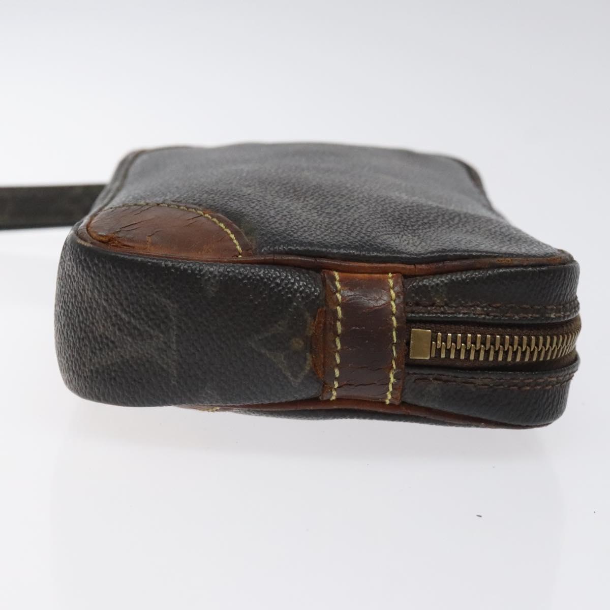 LOUIS VUITTON Monogram Marly Dragonne PM Clutch Bag M51827 LV Auth bs26292