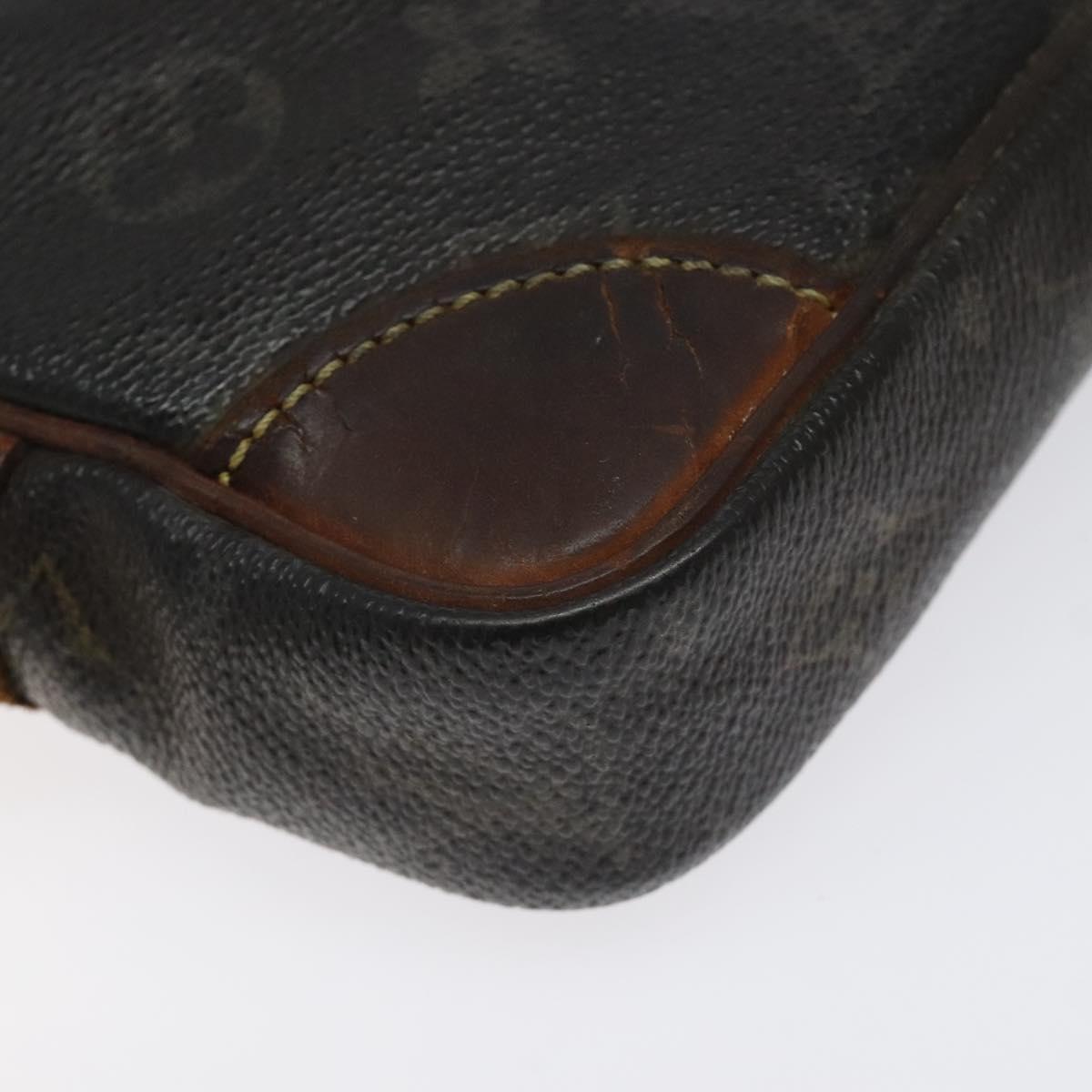LOUIS VUITTON Monogram Marly Dragonne PM Clutch Bag M51827 LV Auth bs26292