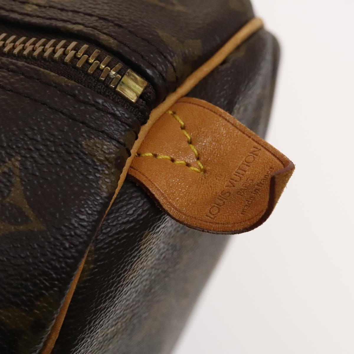 LOUIS VUITTON Monogram Keepall 60 Boston Bag M41422 LV Auth bs26301