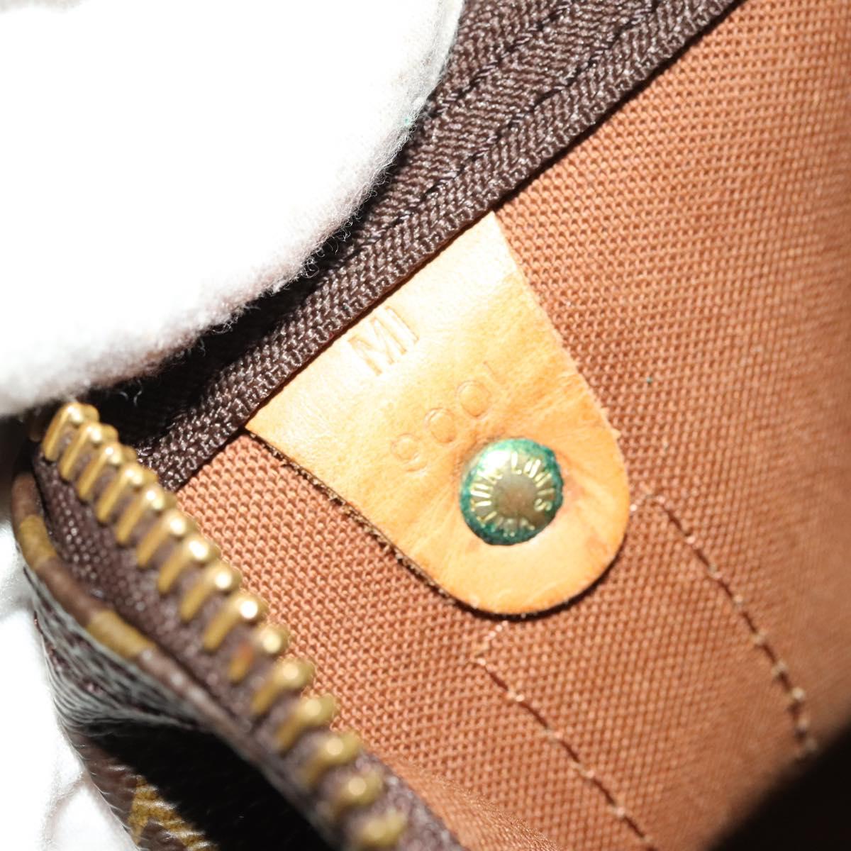 LOUIS VUITTON Monogram Keepall 60 Boston Bag M41422 LV Auth bs26301