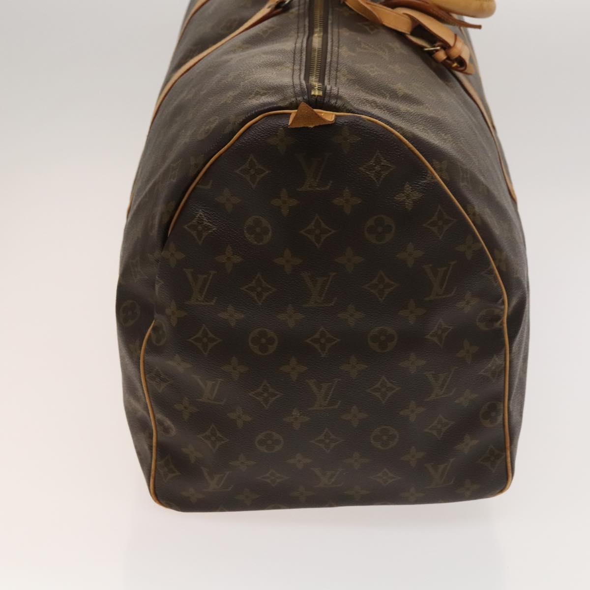 LOUIS VUITTON Monogram Keepall 60 Boston Bag M41422 LV Auth bs26301