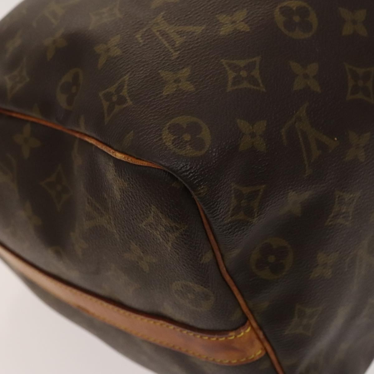 LOUIS VUITTON Monogram Keepall Bandouliere 50 Boston Bag M41416 LV Auth bs26309