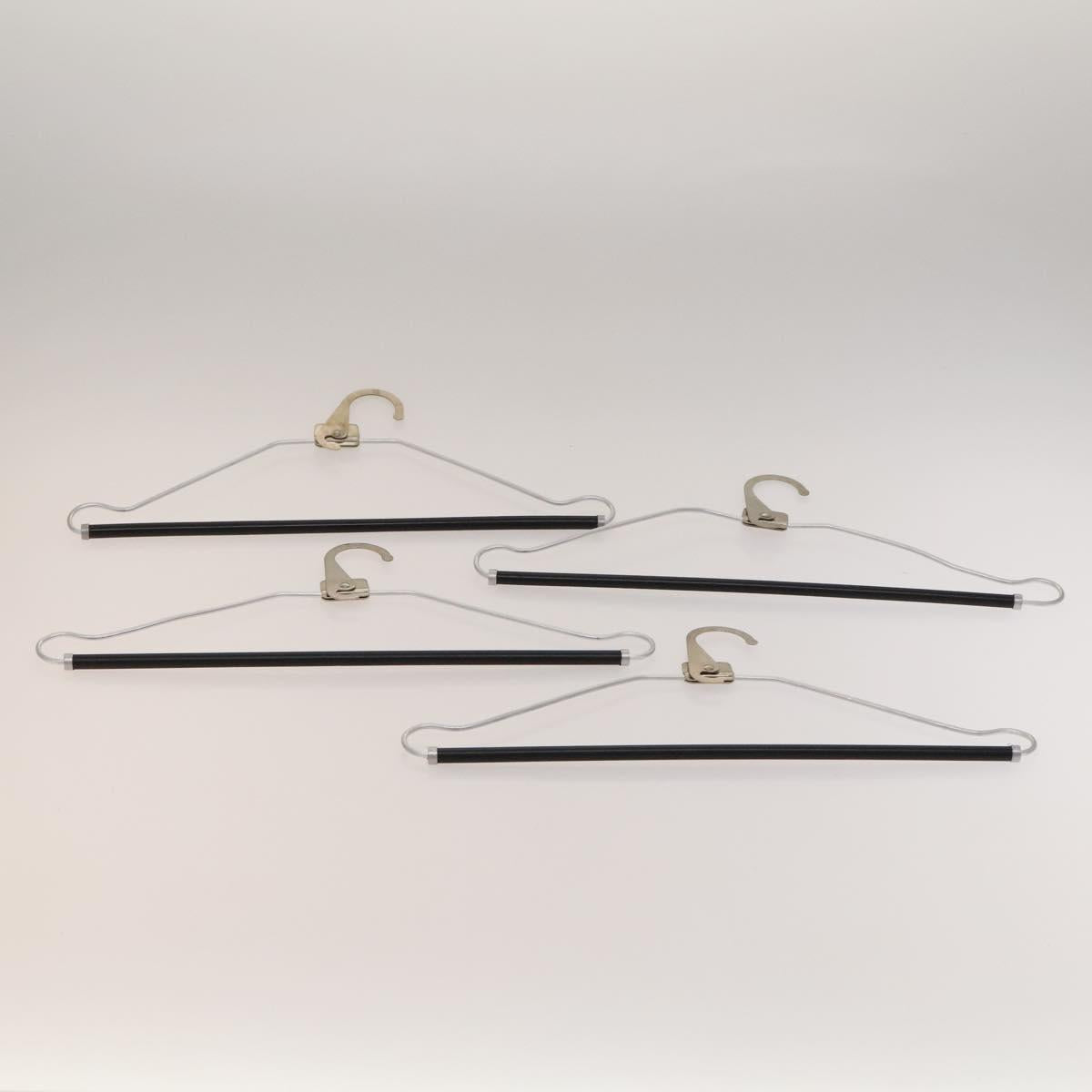 PRADA Garment Cover Nylon Black Silver Auth bs26340