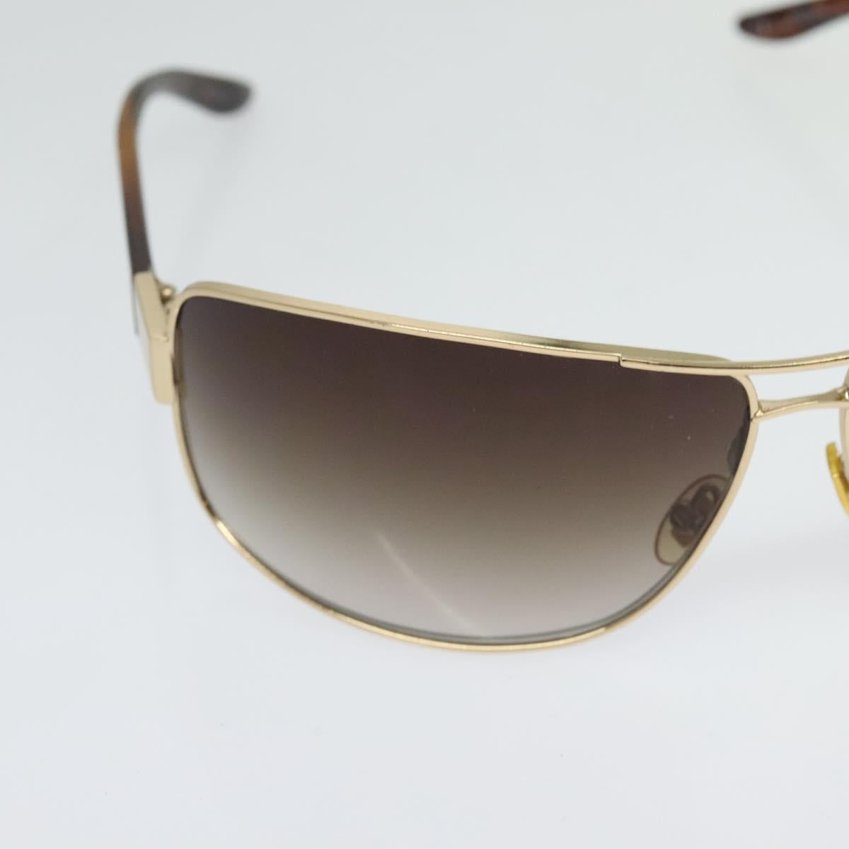 GUCCI Sunglasses plastic Brown Auth bs26397