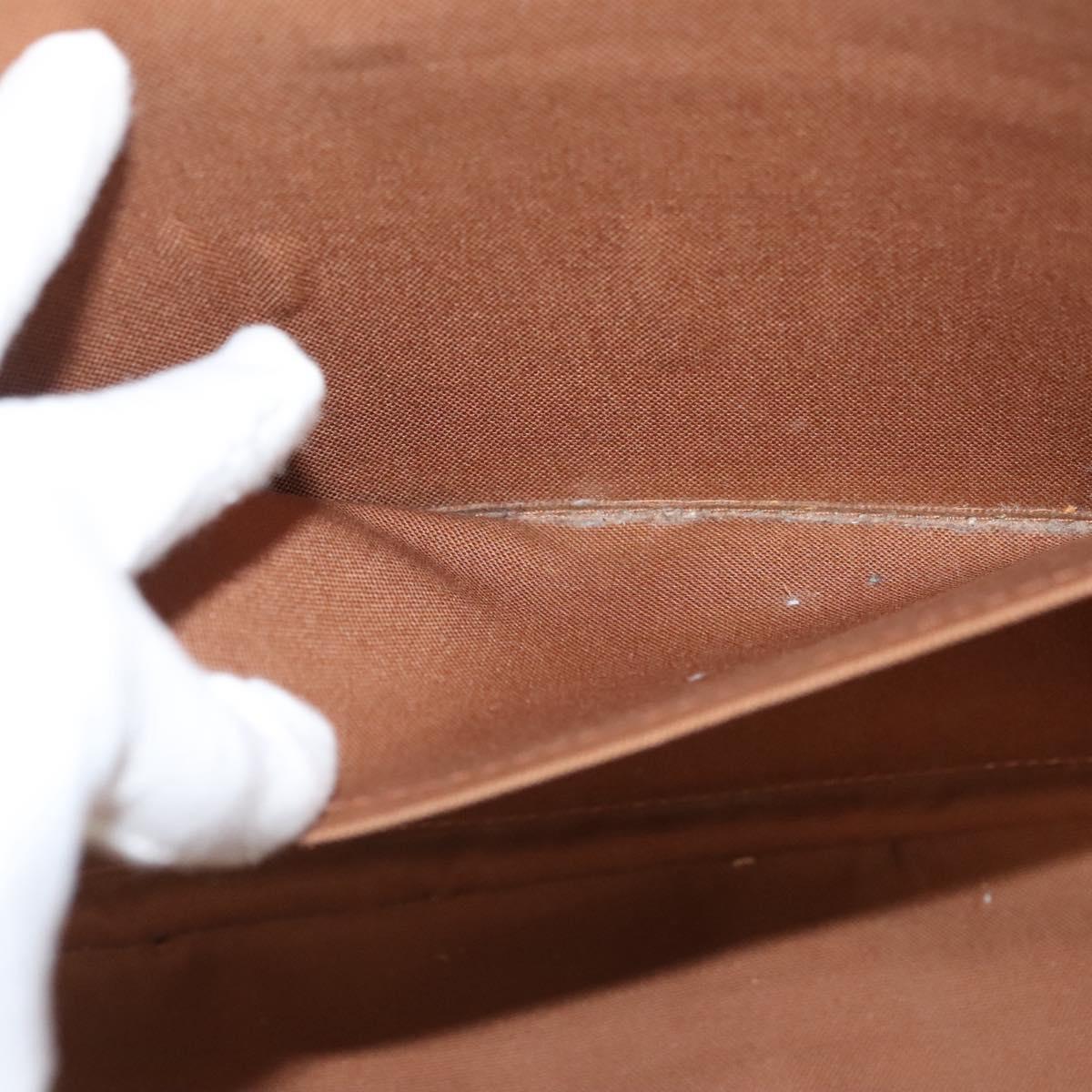 LOUIS VUITTON Monogram Porte Documents Pegas Hand Bag M53343 LV Auth bs26449