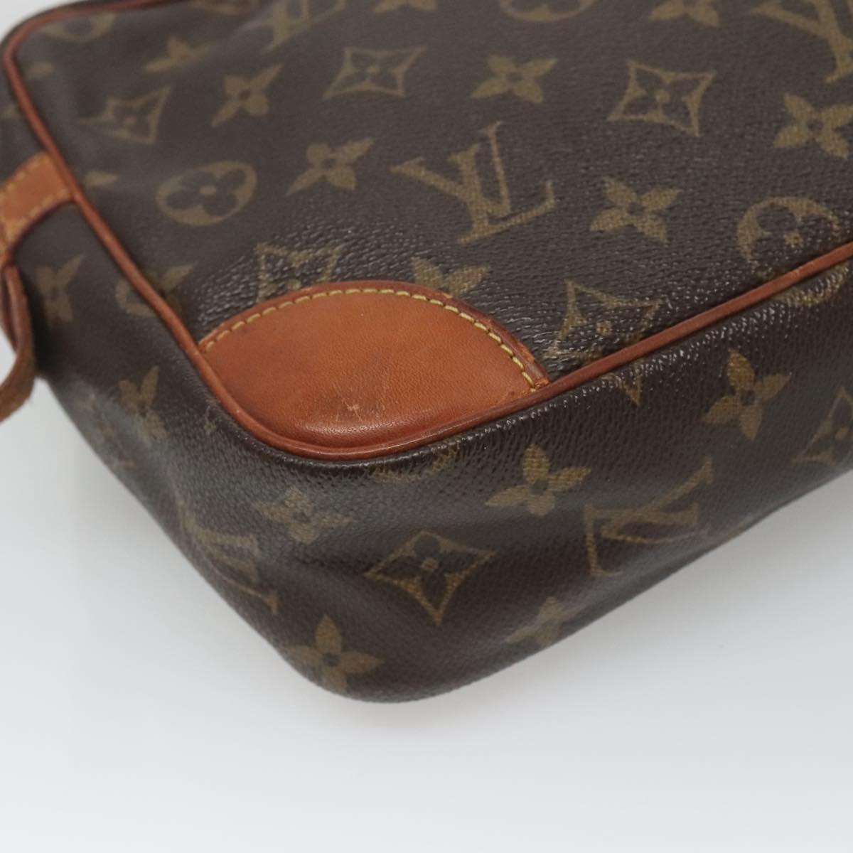 LOUIS VUITTON Monogram Compiegne 28 Clutch Bag M51845 LV Auth bs26464
