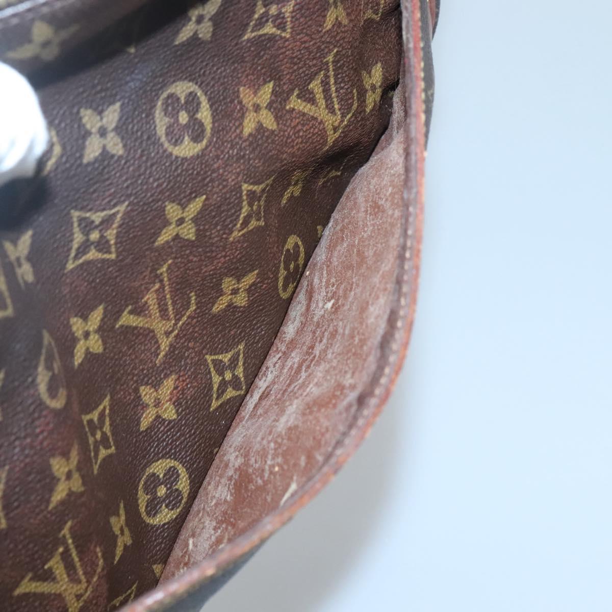 LOUIS VUITTON Monogram Compiegne 28 Clutch Bag M51845 LV Auth bs26464