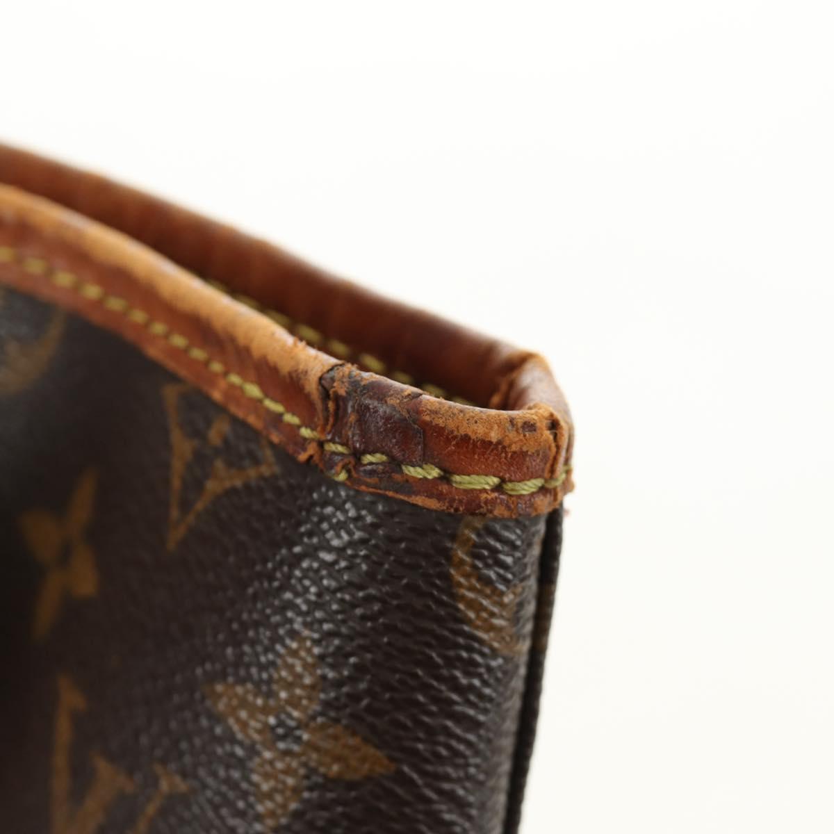 LOUIS VUITTON Monogram Bucket GM Shoulder Bag M42236 LV Auth bs26467