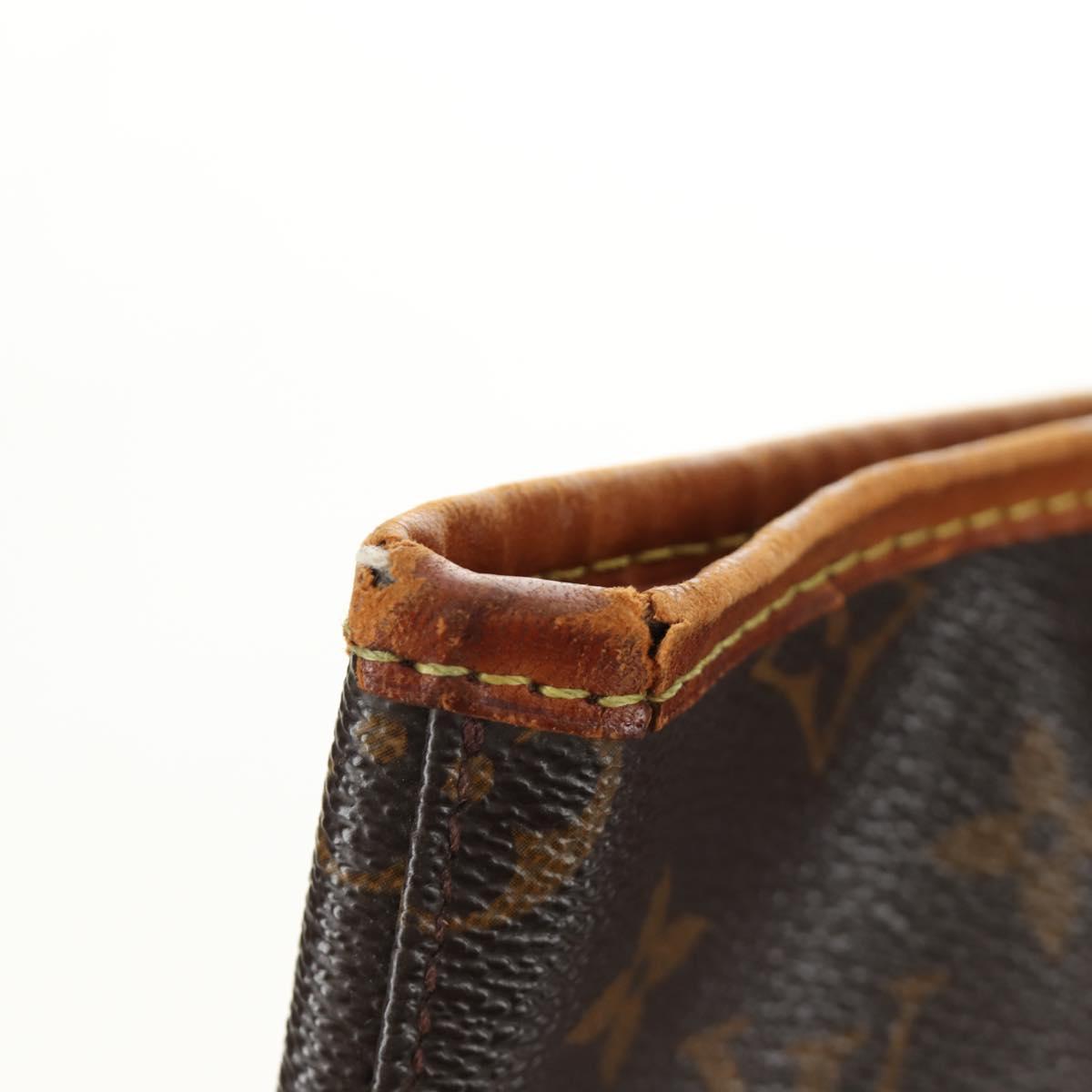 LOUIS VUITTON Monogram Bucket GM Shoulder Bag M42236 LV Auth bs26467