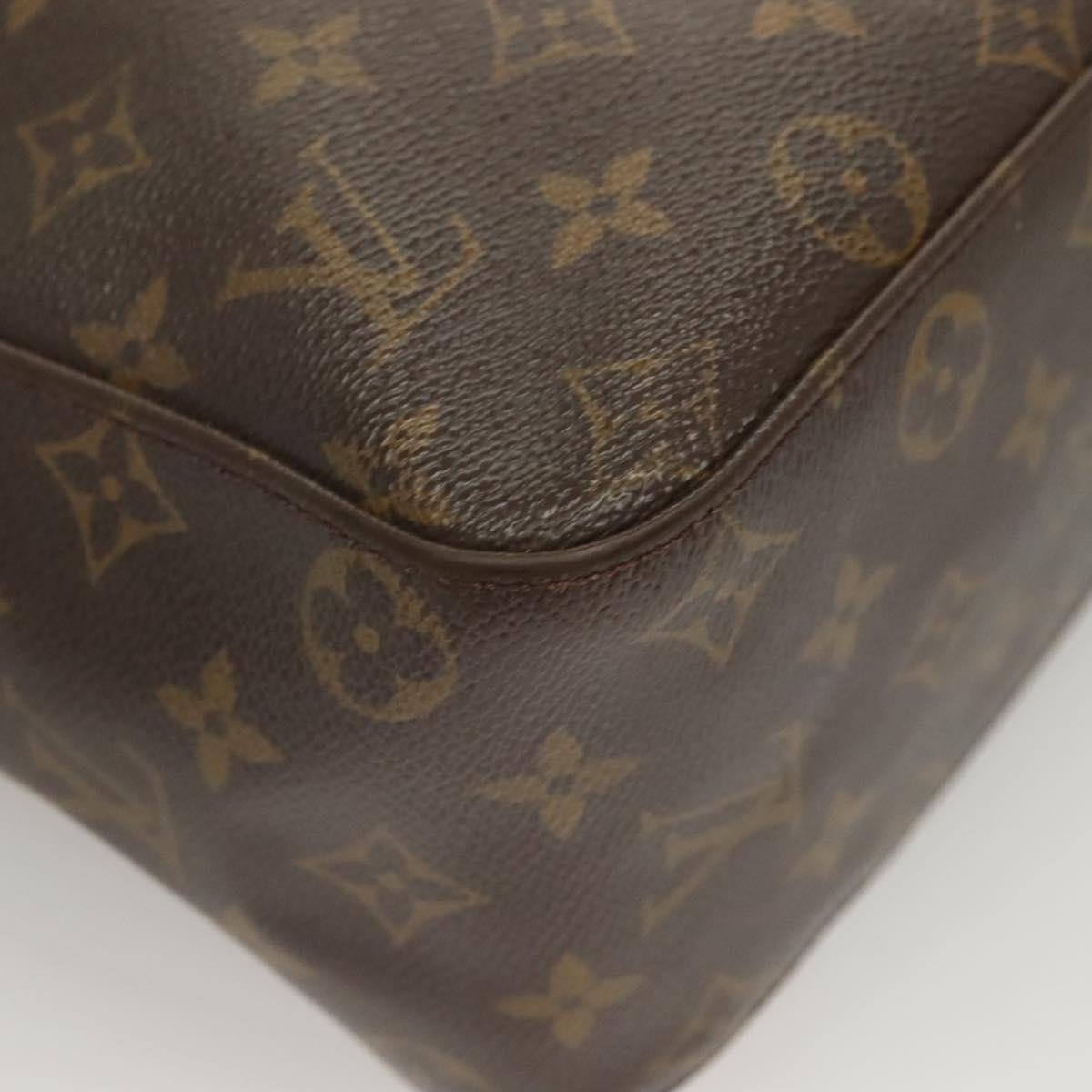 LOUIS VUITTON Monogram Looping GM Shoulder Bag M51145 LV Auth bs26482
