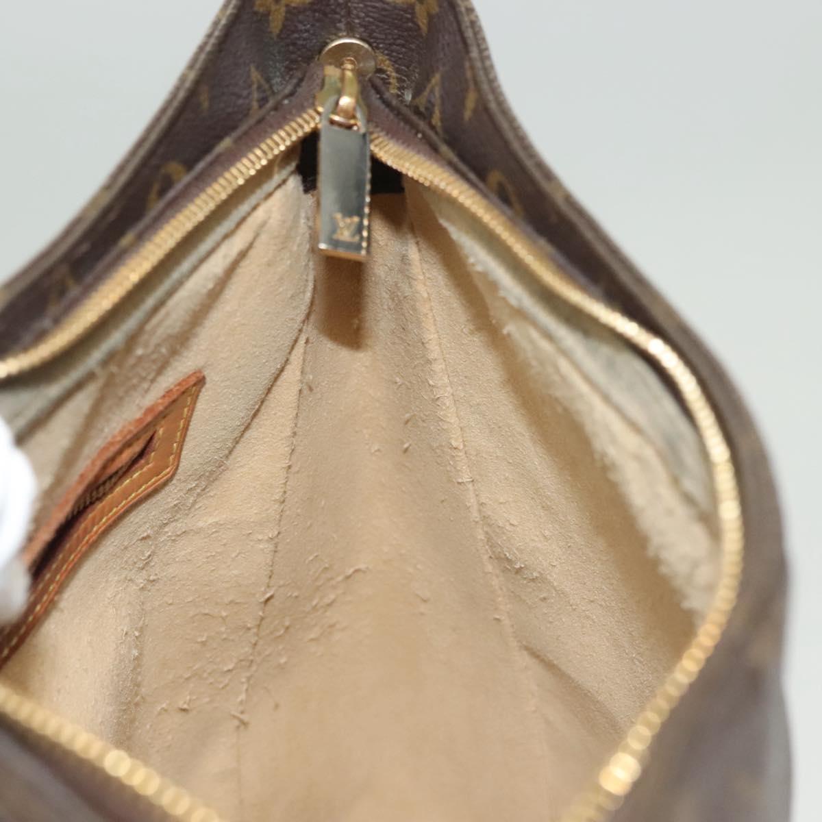 LOUIS VUITTON Monogram Looping GM Shoulder Bag M51145 LV Auth bs26482