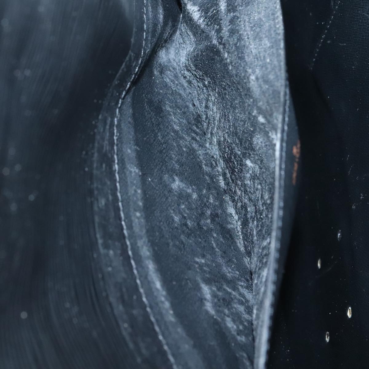 LOUIS VUITTON Epi Porte Documents Bandouliere Black M54462 LV Auth bs26493