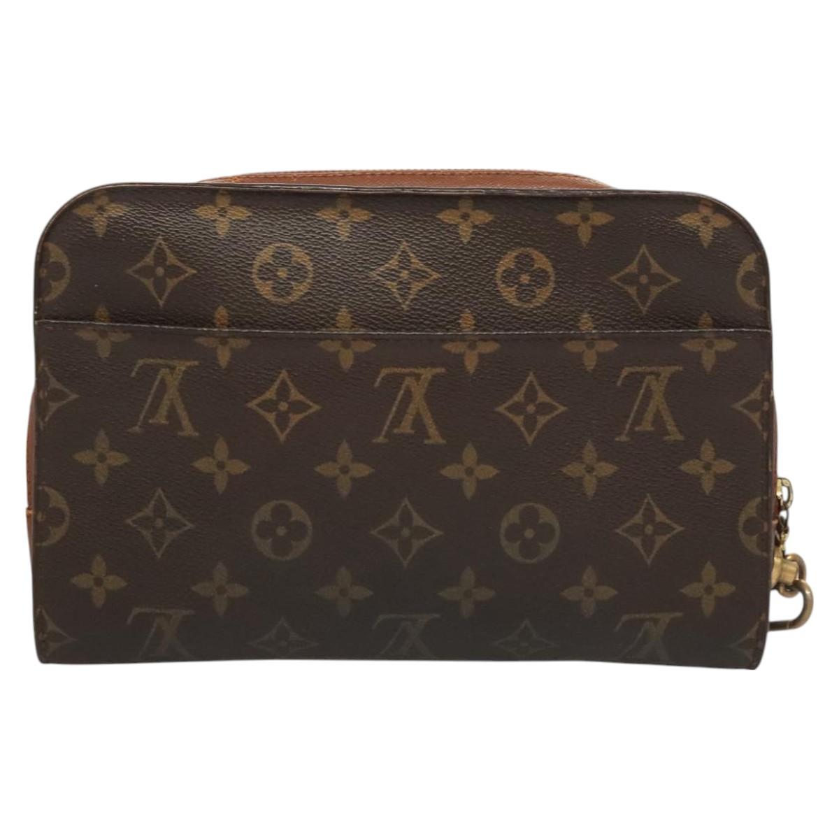LOUIS VUITTON Monogram Orsay Clutch Bag M51790 LV Auth bs26503