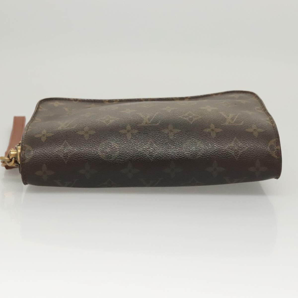LOUIS VUITTON Monogram Orsay Clutch Bag M51790 LV Auth bs26503