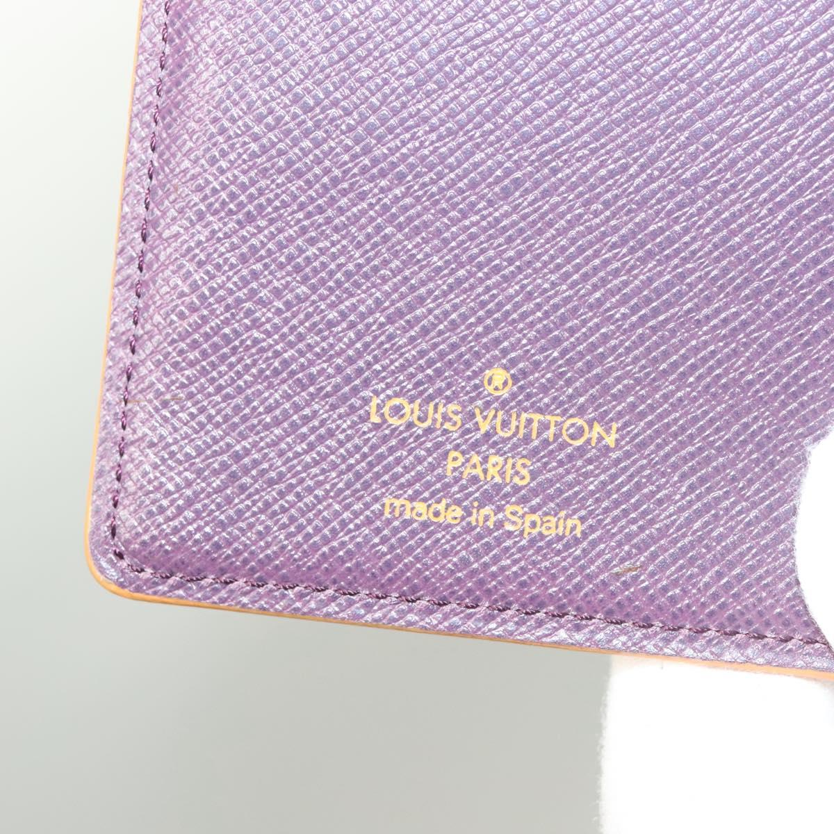 LOUIS VUITTON Epi Agenda PM Day Planner Cover Yellow R20059 LV Auth bs26514