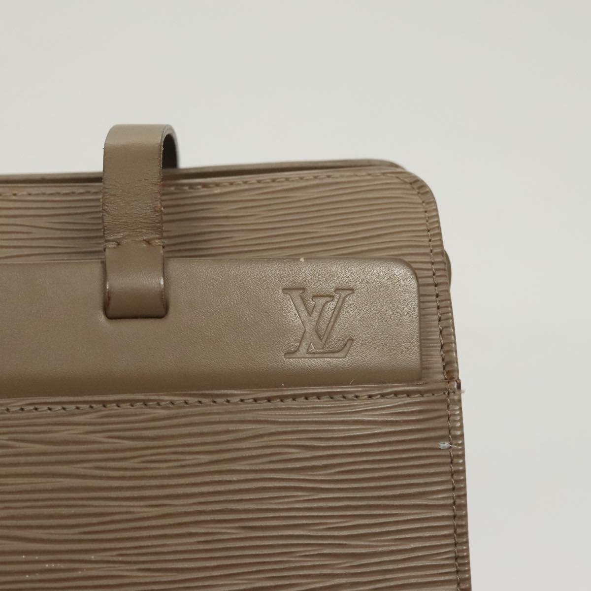 LOUIS VUITTON Epi Croisette PM Tote Bag Lilac M5249B LV Auth bs26515